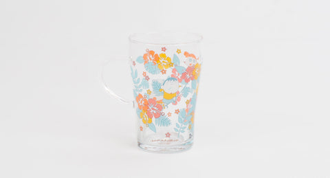 蠟筆小新玻璃杯-花(日本製)