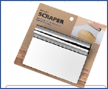 ECHO stainless steel dough scraper