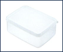 Inomata 1600ml large long food box made in Japan