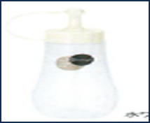 Inomata 250ml lidded condiment bottle (white) made in Japan