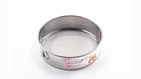 ECHO 17cm stainless steel large powder sieve