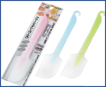 ECHO Japan-made long-handled rubber spatula