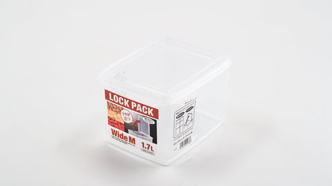 日本製 Sanada 1.7L 揭蓋食物盒