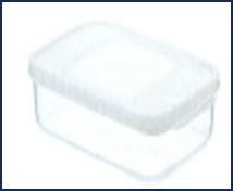 IDEAL Japanese food box (shallow type) (rectangular) 590ML