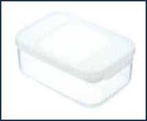IDEAL Japanese food box (shallow type) (rectangular) 930ML