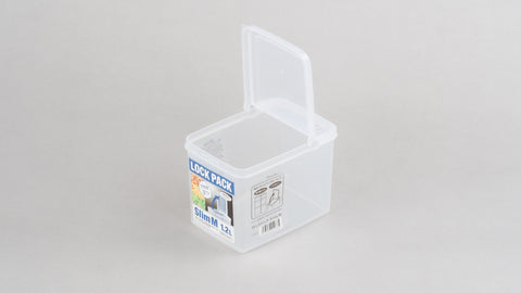 日本製 Sanada 1.2L 揭蓋食物盒 Slim M