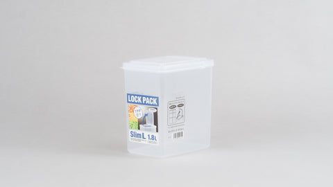 日本製 Sanada 1.8L 揭蓋食物盒 Slim L