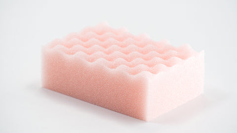 OHE Golden Bird Cleaning Sponge (Pink/Green) Made in Japan