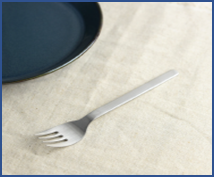 Japan-made in-machine stainless steel table fork