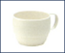 Inomata Japanese rubber ear cup (white)