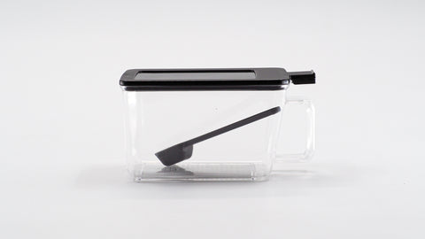 Sanada 620ml seasoning box (black) made in Japan