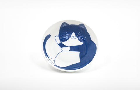 Little Eight Cats 16.5cm dish (made in Japan)