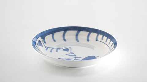 Spotted Cat 20cm Plate (Made in Japan)