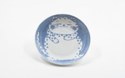 Spotted Cat 20cm Plate (Made in Japan)
