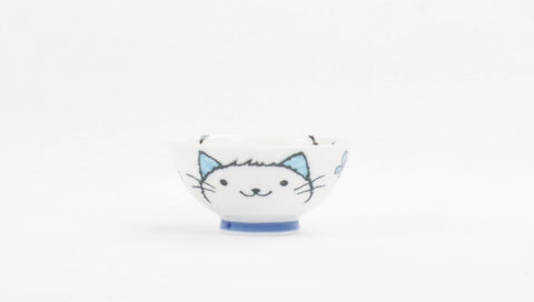 Kitten anti-stick rice bowl (made in Japan)