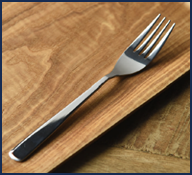 Slim-line stainless steel fork (made in Japan)