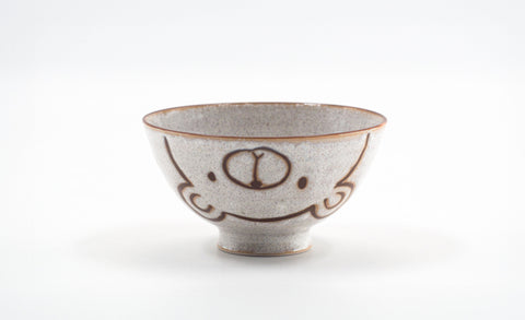 Red thread arabica sunflower bowl (made in Japan)