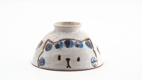 可愛貓中平碗 11.6cm (日本製)