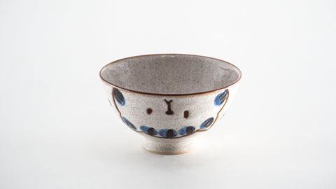 可愛貓中平碗 11.6cm (日本製)