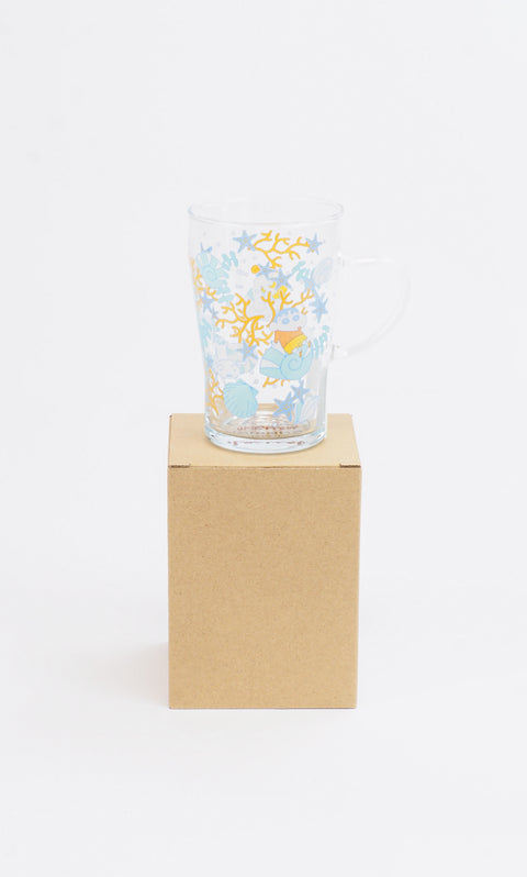 蠟筆小新玻璃杯-貝殼(日本製)