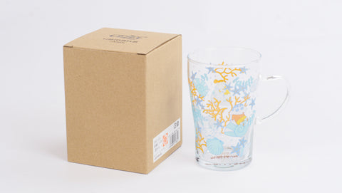 蠟筆小新玻璃杯-貝殼(日本製)