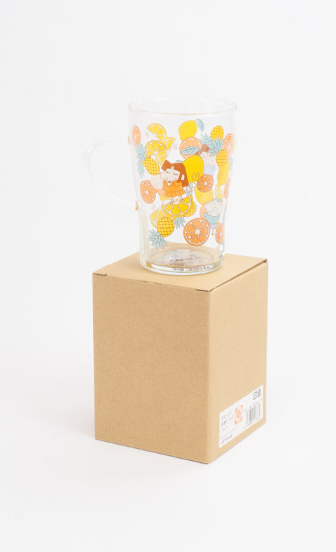 蠟筆小新玻璃杯-水果(日本製)