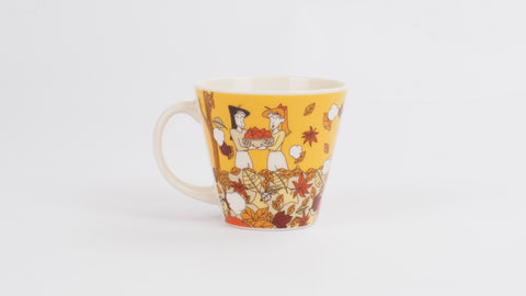 蠟筆小新陶瓷杯340ml-秋(日本製)