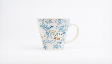 蠟筆小新陶瓷杯340ml-冬(日本製)